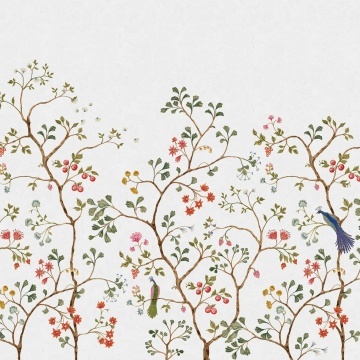 Fototapet, Songbird Mural, White, Rebel Walls - Img 2