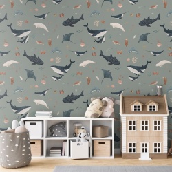 Fototapet Splendid Sea - Green, Kikki Belle - Img 3
