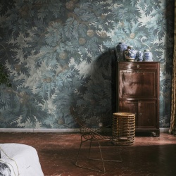 Fototapet, Spruce Forest, Blue, Rebel Walls
