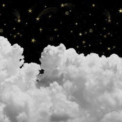 Fototapet, Star Cloud Night, Rebel Walls - Img 2
