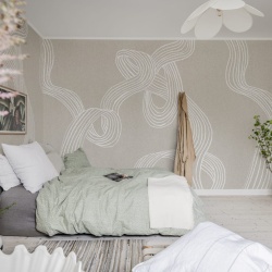 Fototapet, Stripes, Sand, Rebel Walls