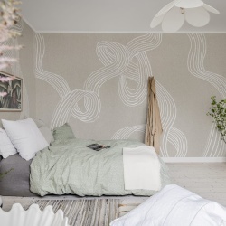 Fototapet, Stripes, Sand, Rebel Walls