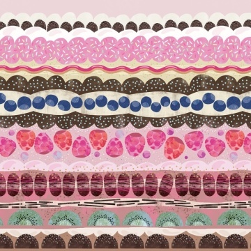 Fototapet, Sugar Stripes, Rebel Walls - Img 2