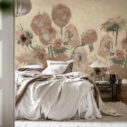 Fototapet, Sunflowers Repeatable, Soft, Rebel Walls - Img 3