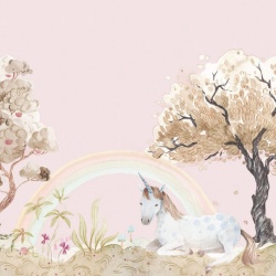 Fototapet, Unicorn Dream, Bubblegum, Rebel Walls - Img 2