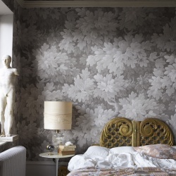 Fototapet, Vintage Foliage, Gray, Rebel Walls - Img 3