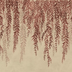 Fototapet, Whispers of Bamboo, Red, Rebel Walls - Img 2