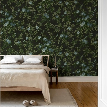 Fototapet, Wildflower Vista, Black, Rebel Walls - Img 3