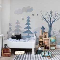 Fototapet, Winter Woods, Rebel Walls