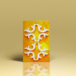 Ornament din poliuretan A705 - 11.5x4.7x1.5 cm - Img 2
