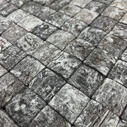 Panou decorativ 3D, Coconut, Honai Fog, 6 placi 42x42cm, 1.05 mp - Img 6