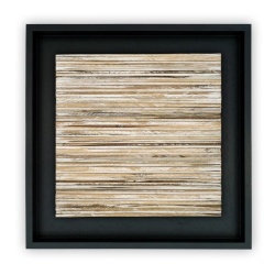 Panou decorativ lemn, Tec, My Nipa Hut Black