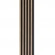 Panou riflaj decorativ 3D Asti, Oak Gold, 12.2x1.2x270 cm - Img 5