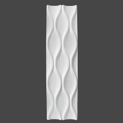 Panou riflaj decorativ 3D, W374 - 21.5x1.7x280 cm