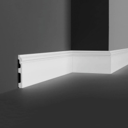 Plinta poliuretan flexibil CR941F - 12x1.5x200 cm