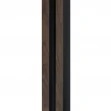 Profil dreapta pentru riflaj decorativ 3D Vasco, Walnut, 3.1x2.1x270 cm - Img 3
