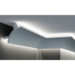 Profil pentru banda LED din poliuretan KF706 - 11.5x11.5x200 cm - Img 1