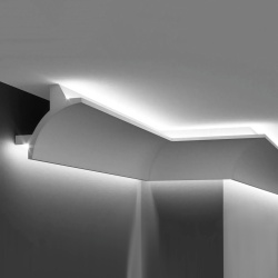 Profil scafa LED Flexibil KF706F - 11.5x11.5x200 cm