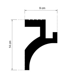 Profil scafa LED KD413 - 14x9x115 cm - Img 4