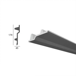 Profil scafa LED KF707 - 17.9x4.5x200 cm - Img 2