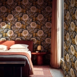 Tapet Chinese Damask, Onyx, Coordonne, 5mp / rola - Img 1