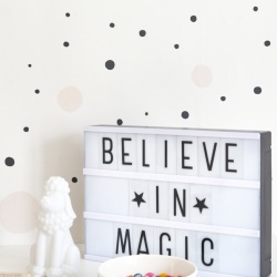 Tapet Confetti, Soft Black, Majvillan - Img 3