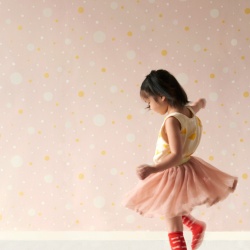 Tapet Confetti, Soft Pink, Majvillan