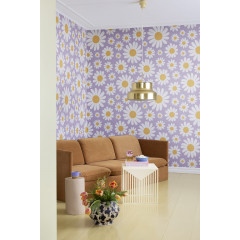 Tapet Dashing Daisies, Lilac, Rebel Walls - Img 1