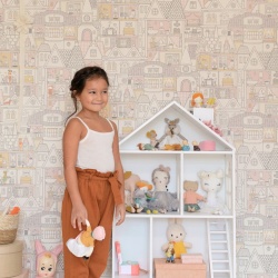 Tapet Dollhouse, Soft Wool White, Majvillan - Img 7