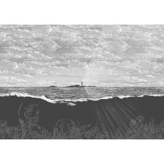 Tapet Guiding Light, Graphite, Rebel Walls - Img 2