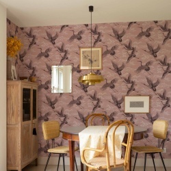 Tapet Imperial Ibis, Rose, Coordonne 5mp / rola
