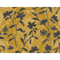 Tapet lavabil Blooming Damask, Grey, TresTintas 5mp / rola - Img 2