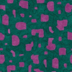 Tapet lavabil Map Xylography, Fuchsia, TresTintas 5mp / rola - Img 2