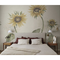 Tapet lavabil Sunflowers, Yellow, Sandberg - Img 3