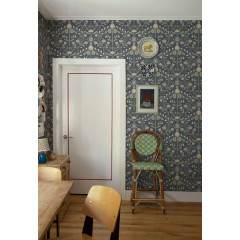 Tapet lavabil Till Carl, Indigo, Sandberg, 5.3mp / rola - Img 1