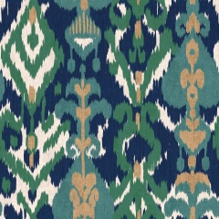 Tapet lavabil Uzbek, Green, Coordonne 5mp / rola - Img 2
