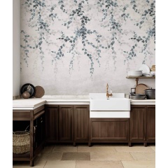 Tapet lavabil Vine Shadow, Blue, Coordonne - Img 1