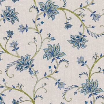 Tapet Lily, Blue, Coordonne, 5mp / rola - Img 2