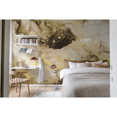 Tapet Marble Stream, Gold, Rebel Walls - Img 3
