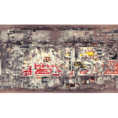 Tapet Paper Concrete, Rebel Walls - Img 2