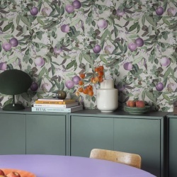 Tapet Peach Valley, Lilac, Rebel Walls