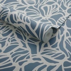 Tapet, Purity, Prussian Blue Luxury Patterned, 1838 Wallcoverings, 5.3mp / rola - Img 2