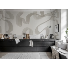 Tapet Waves, Beige, Rebel Walls - Img 3