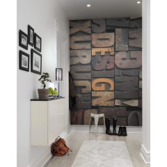 Tapet Woodcut, Design, Rebel Walls - Img 3