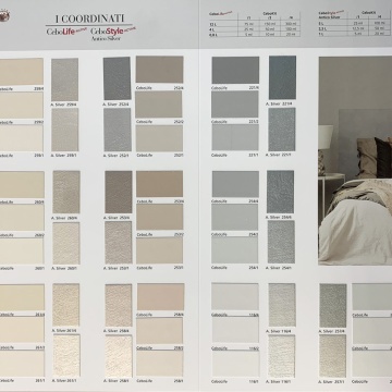 Vopsea decorativa pentru interior, efect I Coordinati – CeboLife Active, CeboStyle Antico Silver Active, finsaj metalic - Img 5