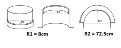 Brau poliuretan flexibil CR834F - 2.3x1.3x200 cm - Img 2