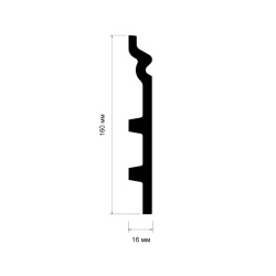 Brau poliuretan flexibil CR946F - 16x1.6x200 cm - Img 2