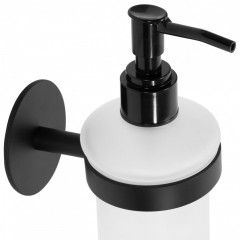 Dozator sapun lichid Rea 322217A finisaj alb - negru - Img 5