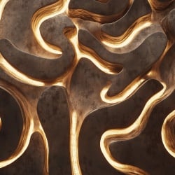 Fototapet Abstract Continent Mystique Fluide Rêve CMF200