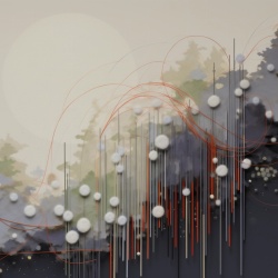 Fototapet Abstract Minimalisme Beskides Rêve MB109